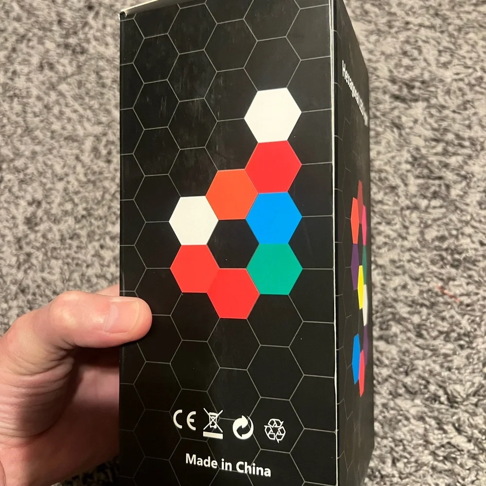 N/A hexagon lights